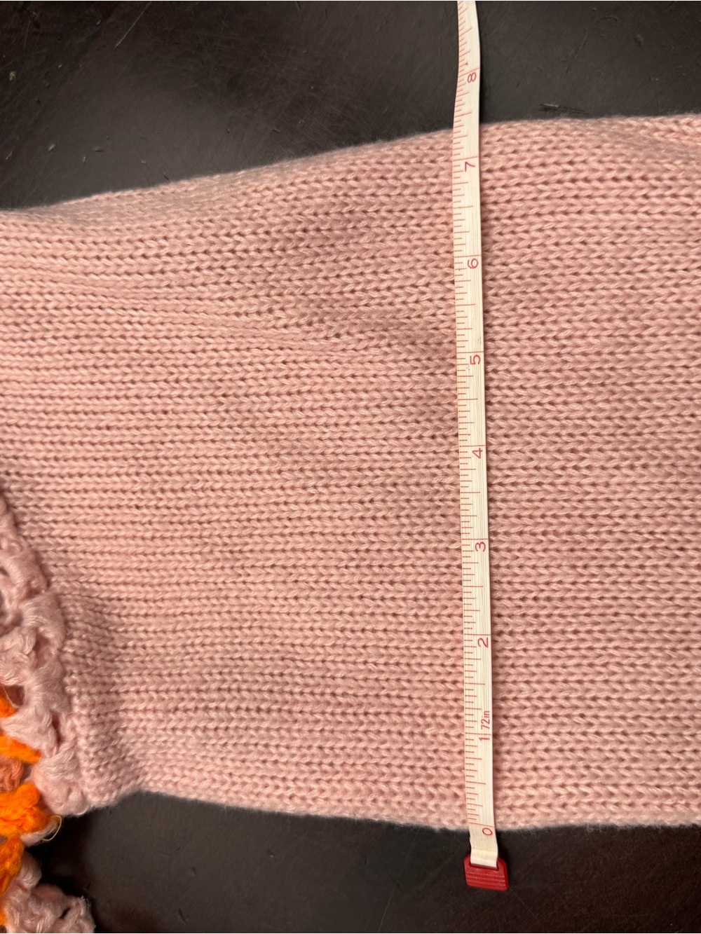 Pink Lily Pastel Pink Crochet Patchwork Cardigan - Picture 14 of 17